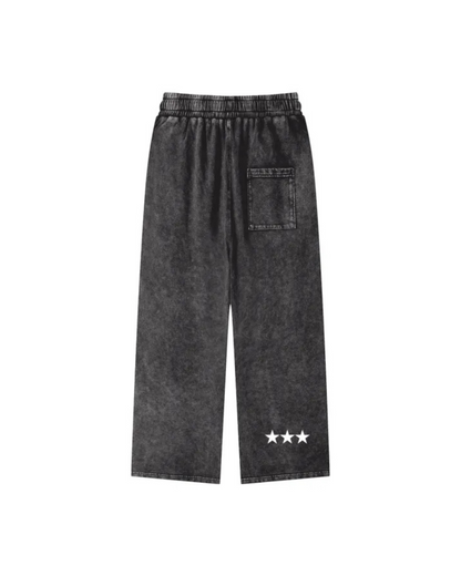 99collective logo - Acid Wash Sweatpants