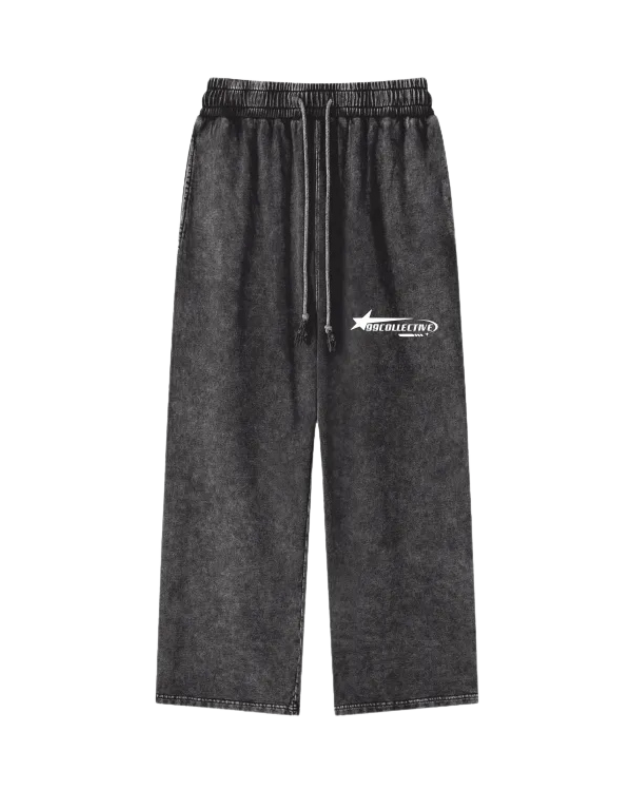 99collective logo - Acid Wash Sweatpants