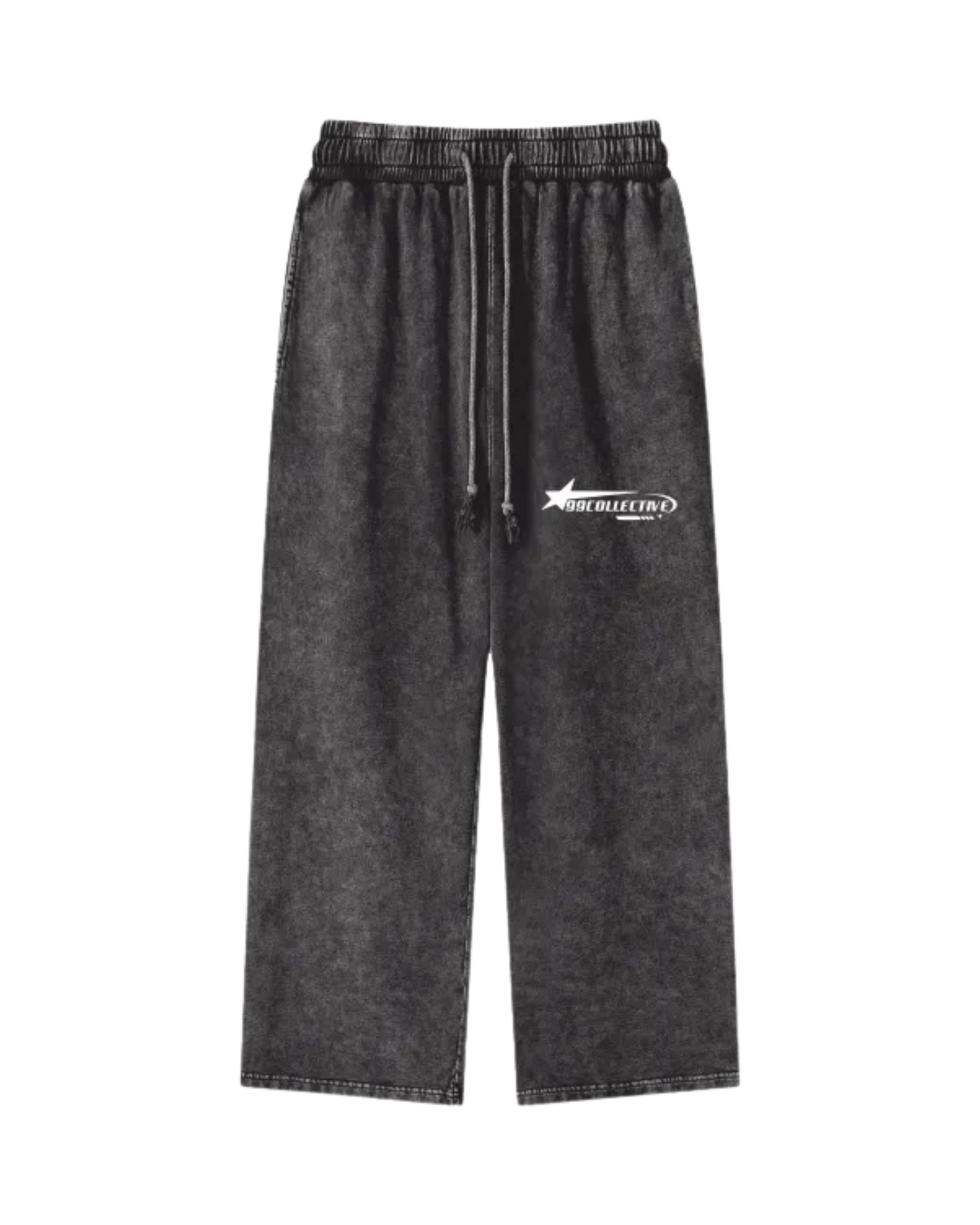 99collective logo - Acid Wash Sweatpants