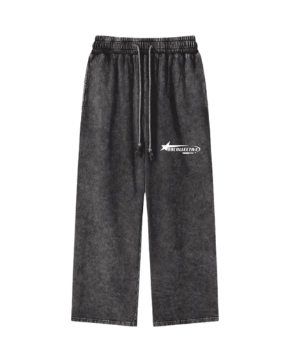 99collective logo - Acid Wash Sweatpants