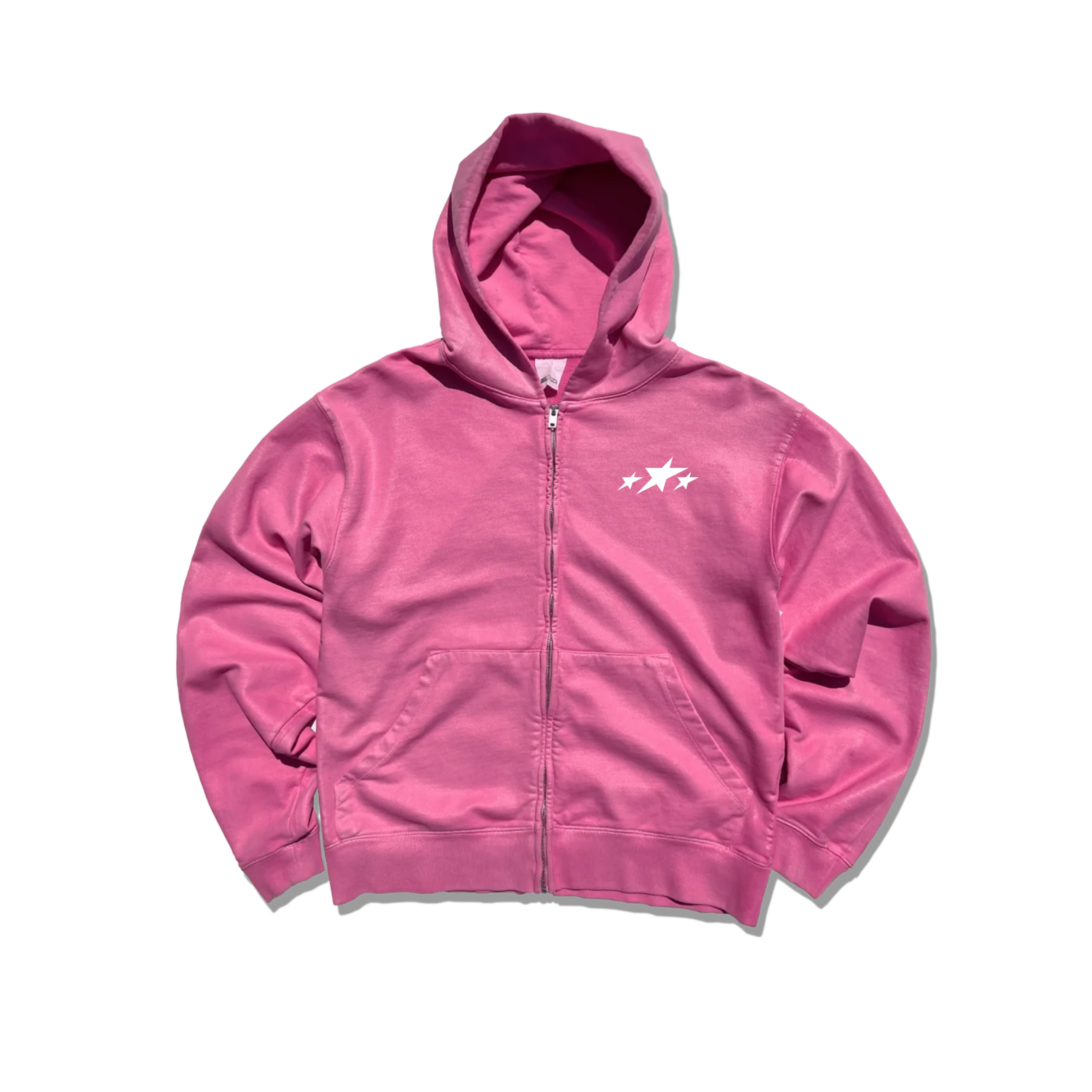 99collective Pink Zip Up Hoodie