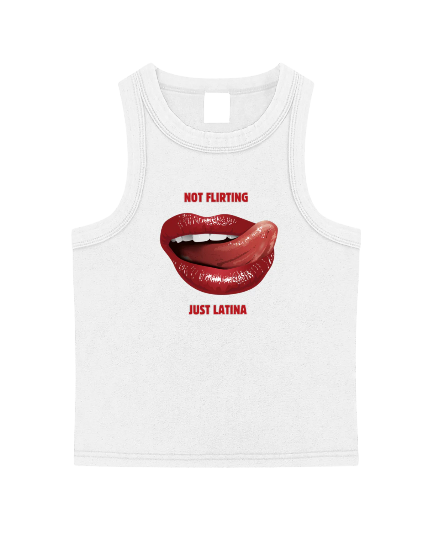 Not Flirting, Just Latina