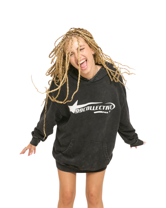 99collective Acid Wash Hoodie