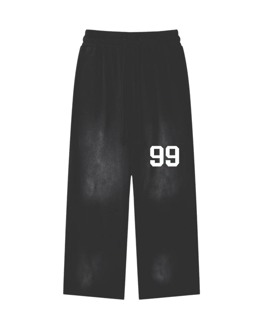 Black Monkey Wash Sweatpants