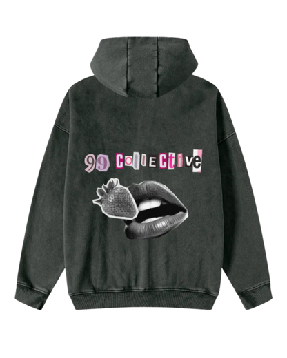 Strawberry Lips Zip-Up