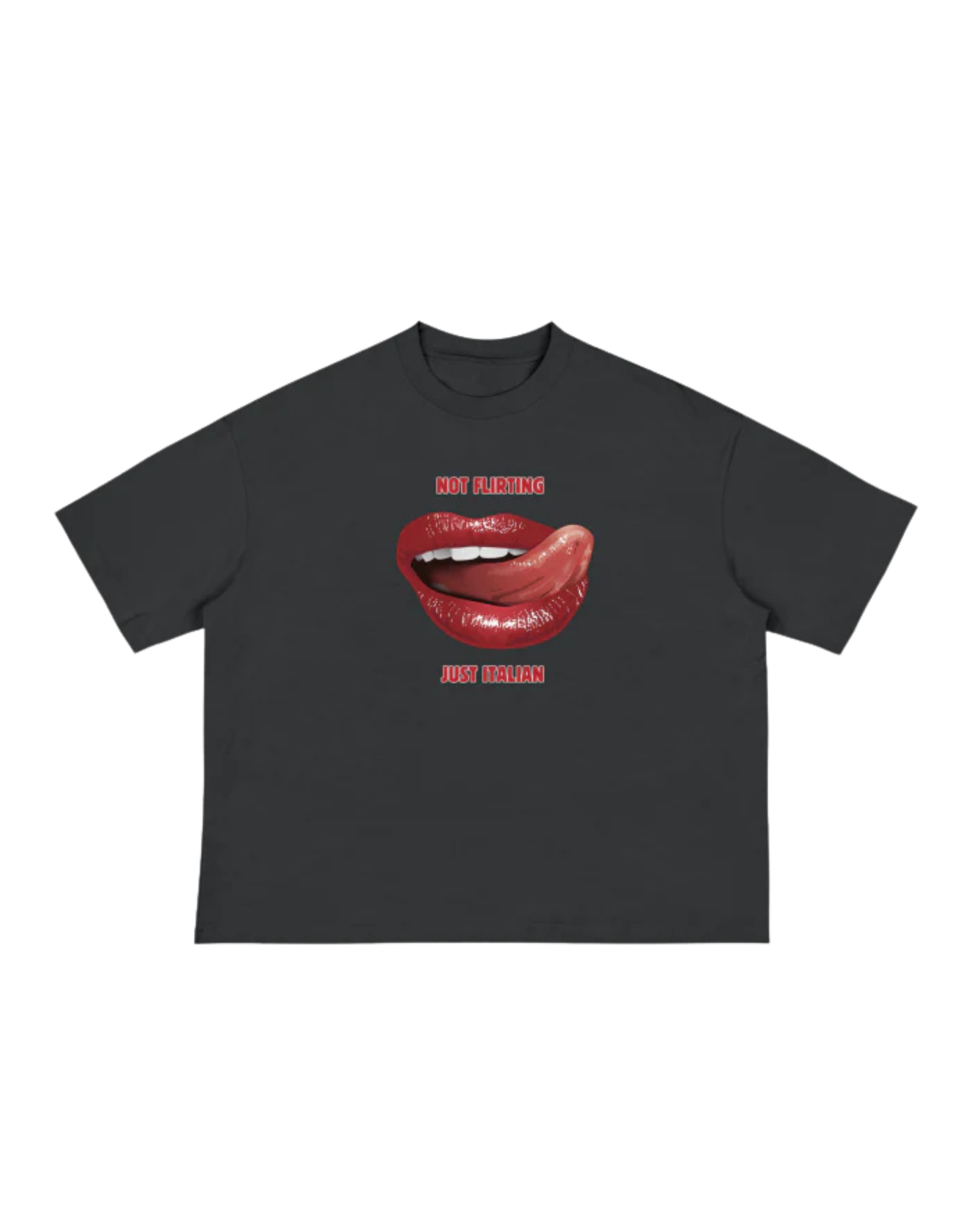 Not Flirting, Just Italian