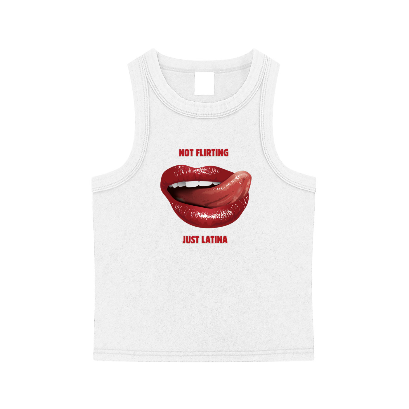 Not Flirting, Just Latina
