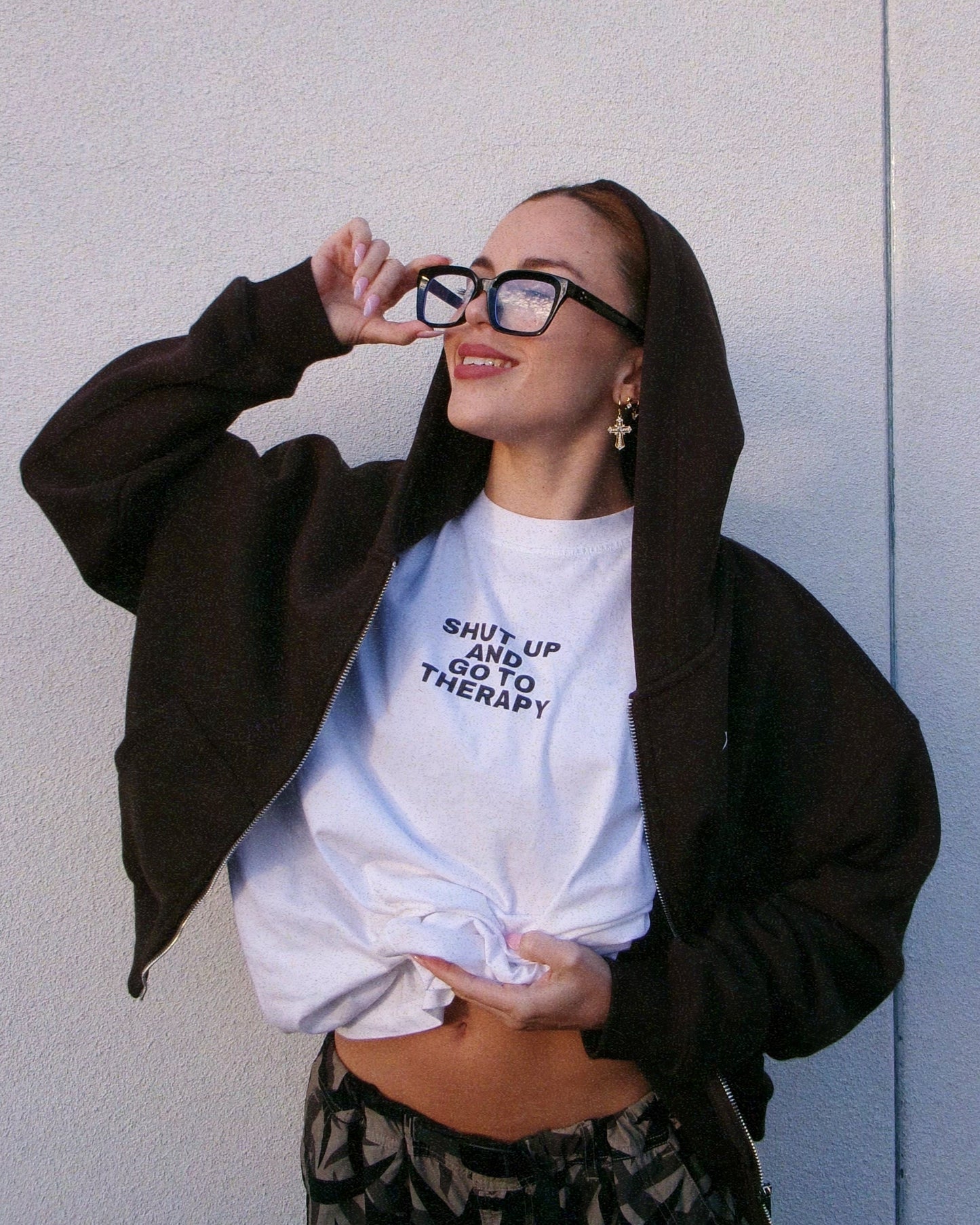 Shut Up and Go to Therapy Tee