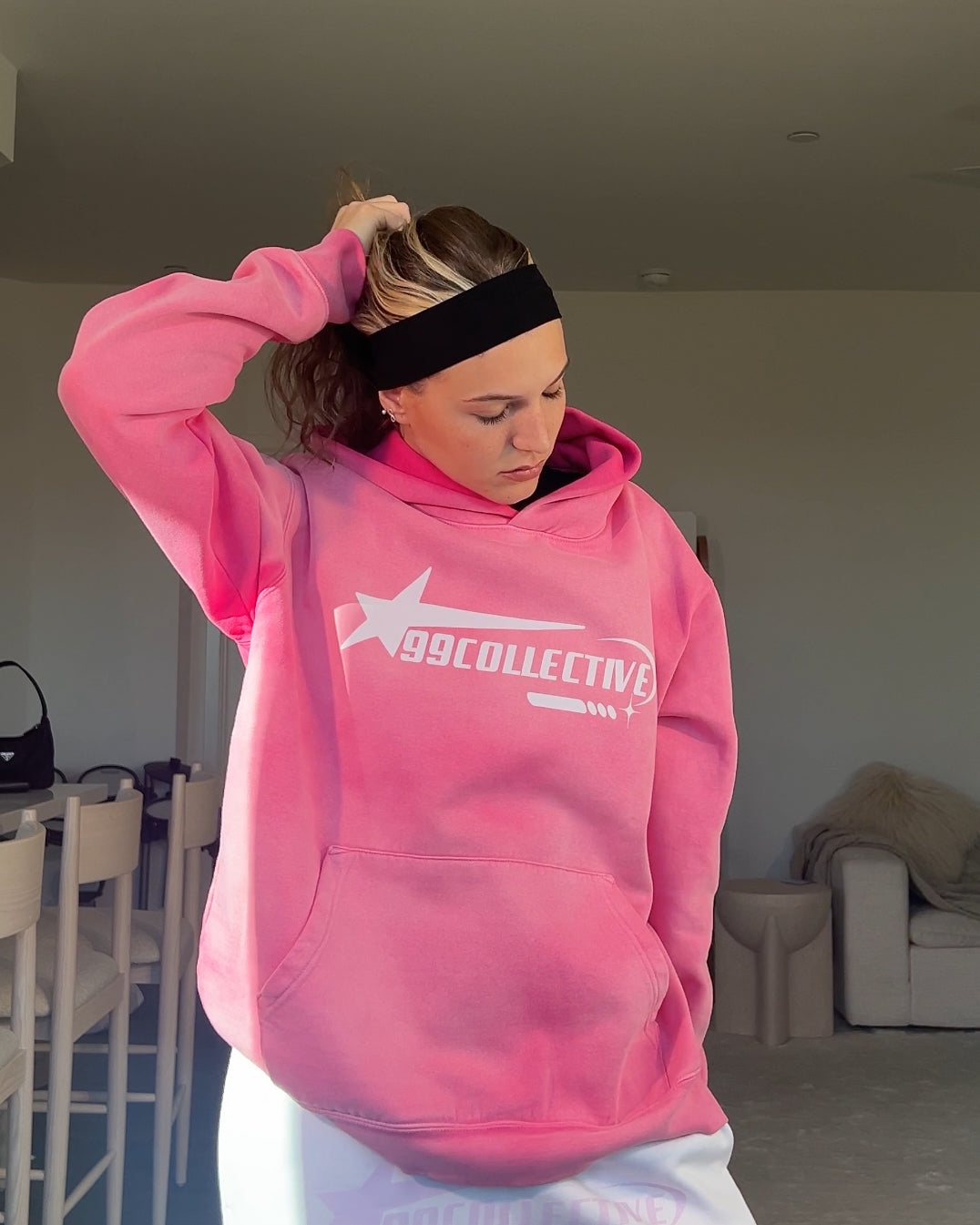 99collective Pink Hoodie
