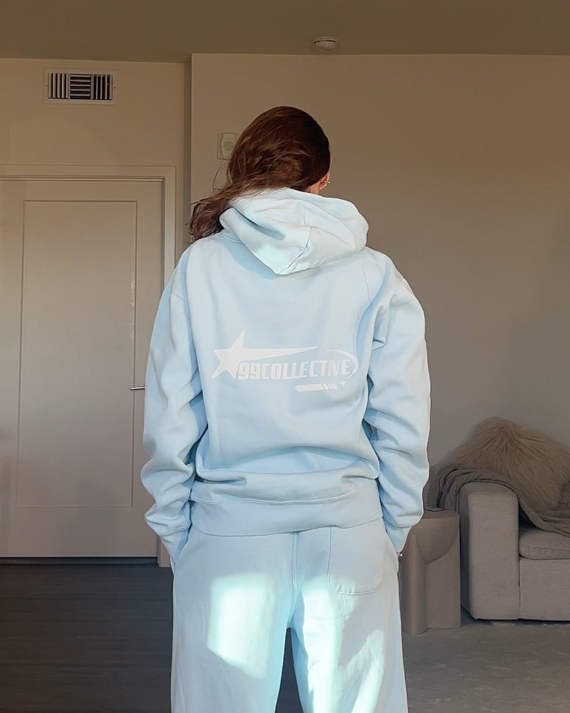 Iced Baby Blue Hoodie