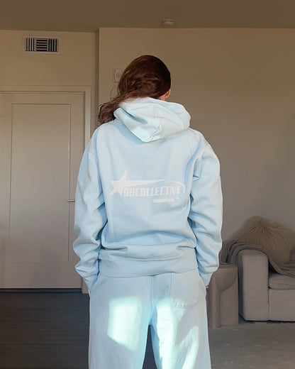 Iced Baby Blue Hoodie