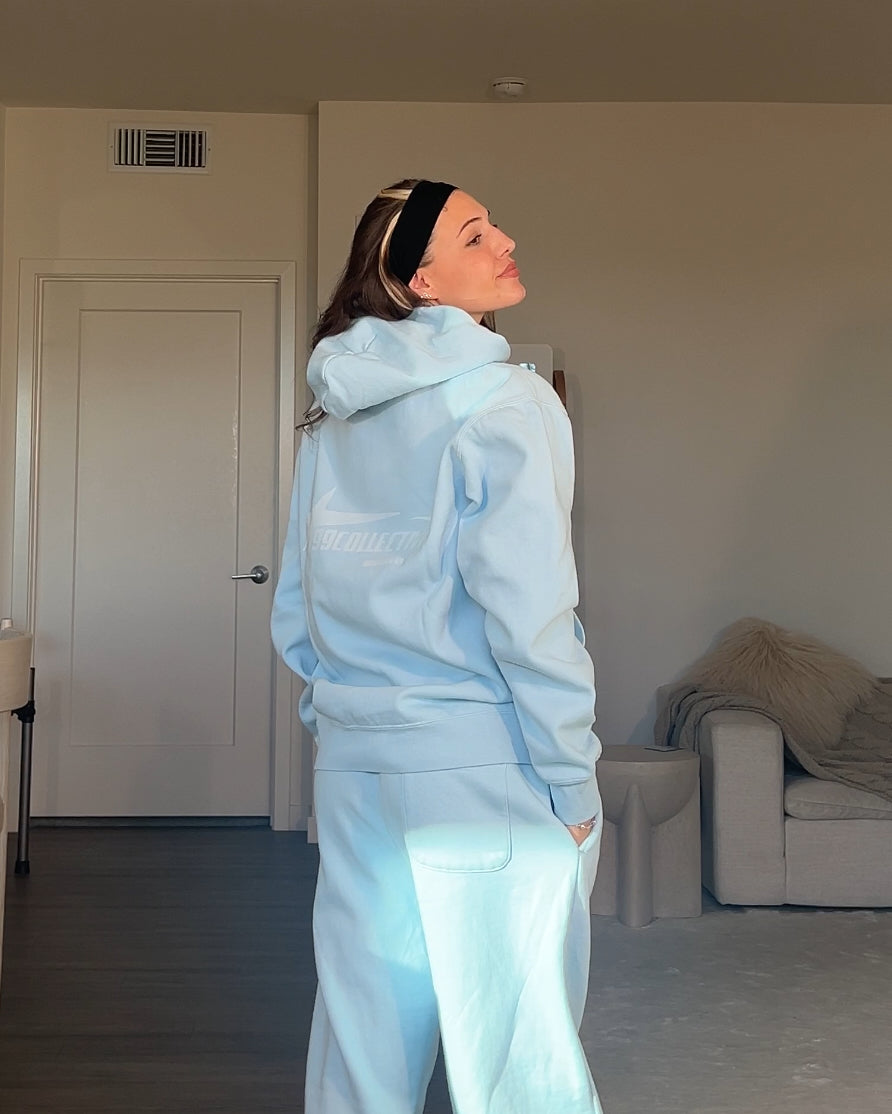 Iced Baby Blue Hoodie